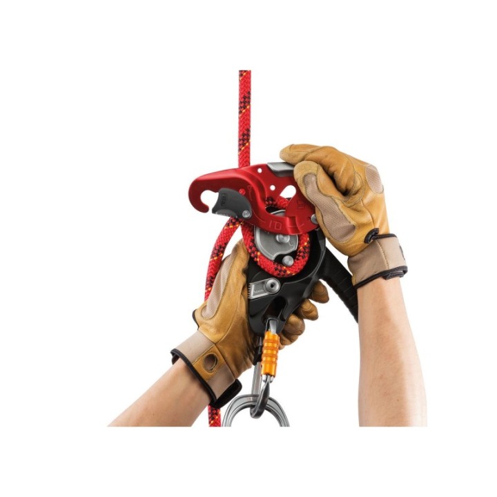  Descendeur I D L anti-panique travaux et secours PETZL – vue de profil
