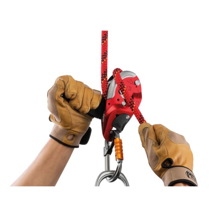  Descendeur I D L anti-panique travaux et secours PETZL – vue de trois quarts