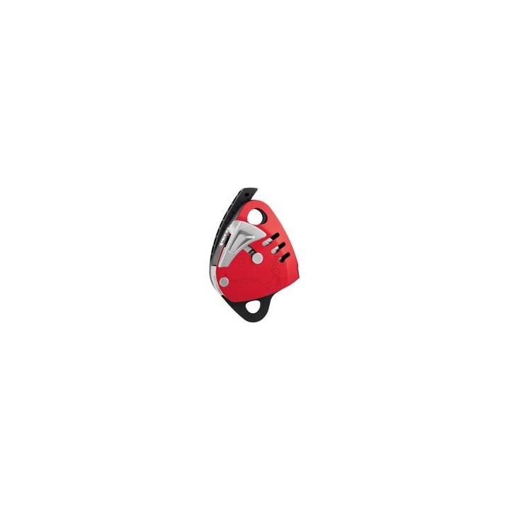 Descendeur MAESTRO L avec poulie-bloqueur intégrée PETZL – vue de face