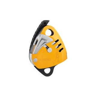 Descendeur MAESTRO S avec poulie-bloqueur intégrée PETZL – vue de face