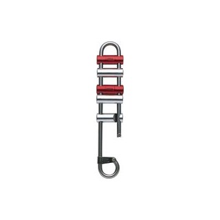 Descendeur RACK à barrettes freinage variable PETZL – vue de face