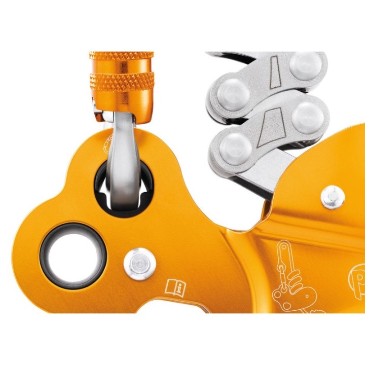  Prusik mécanique ZIGZAG élagage PETZL – vue de dessus