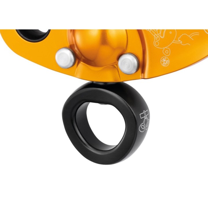  Prusik mécanique ZIGZAG PLUS émerillon élagage PETZL – vue arrière