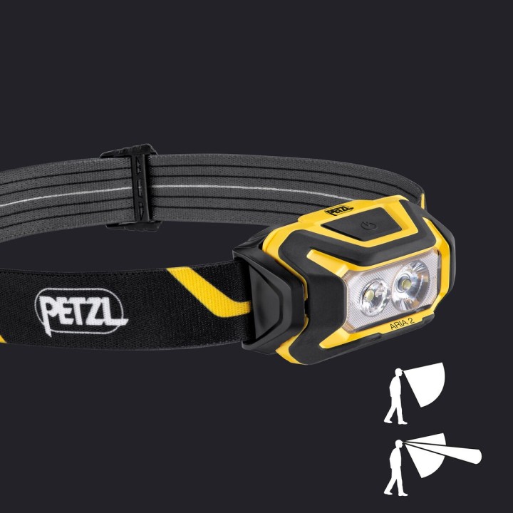 Lampe frontale ARIA 2 PETZL super efficace