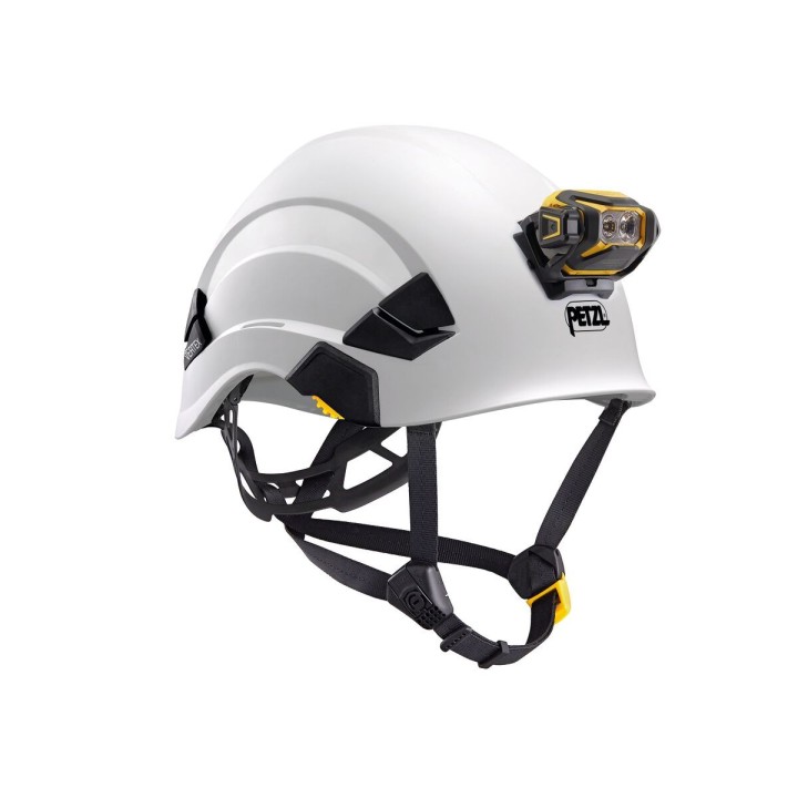 Lampe frontale PIXA 450 lumens PETZL sur casque