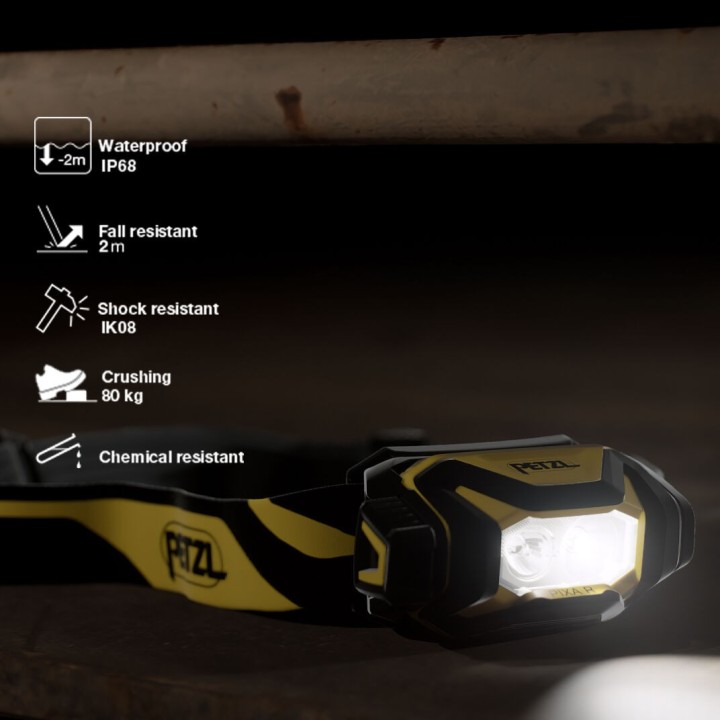 Lampe frontale PIXA 450 lumens PETZL légère