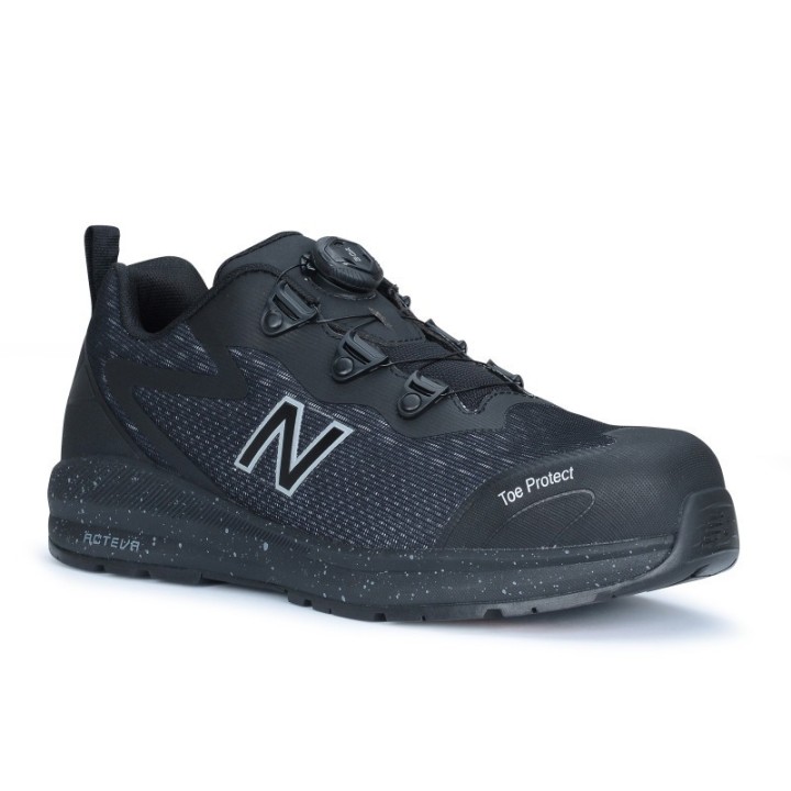 Chaussure de sécurité basse New Balance Logic BOA noire et orange