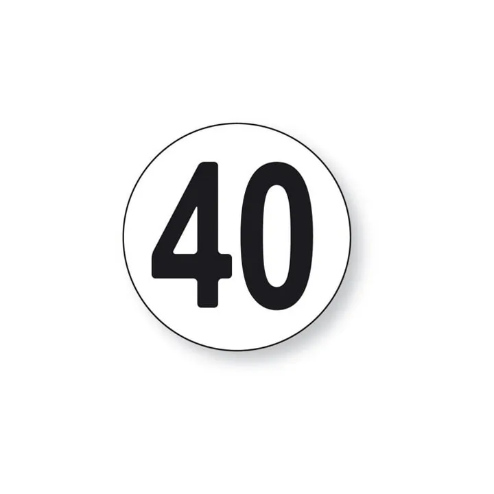 DISQUE LIMITATION DE VITESSE 40KM/H