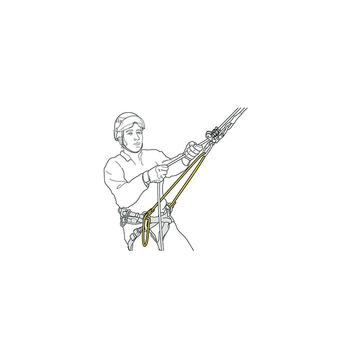 schema pont d'attache petzl sequoia