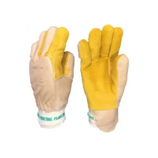 Gant coque anti écrasement protection des deux mains PEAUCEROS 2133