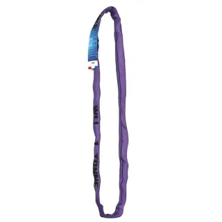 Elingue ronde agricole couleur violette, 1 T, 3 ou 4 m