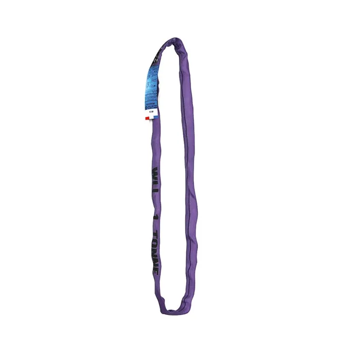Elingue ronde agricole couleur violette, 1 T, 3 ou 4 m