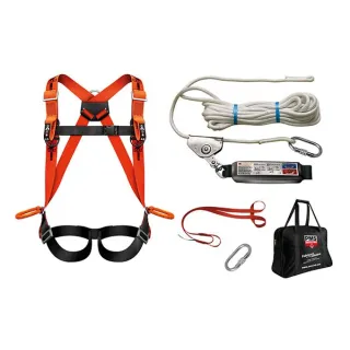 Kit antichute harnais pour travail vertical