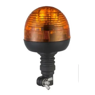 gyrophare globe agricole 12/24V tige flexible