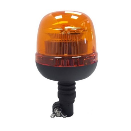 Gyrophare Led orange Flash Homologué R65 12 volt