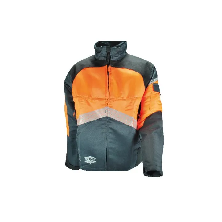 veste solidur authentic orange noire classe 1 