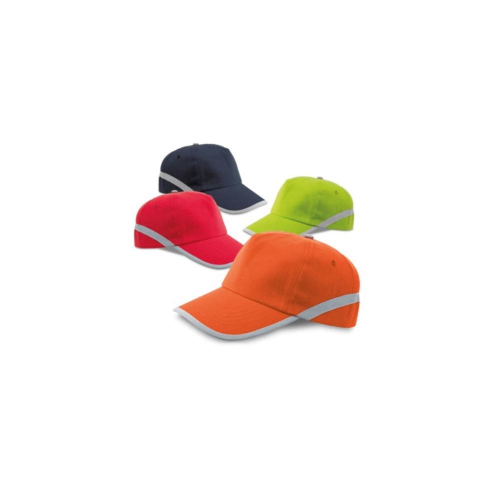 Casquette orange Haute visibilité personnalisée Msa