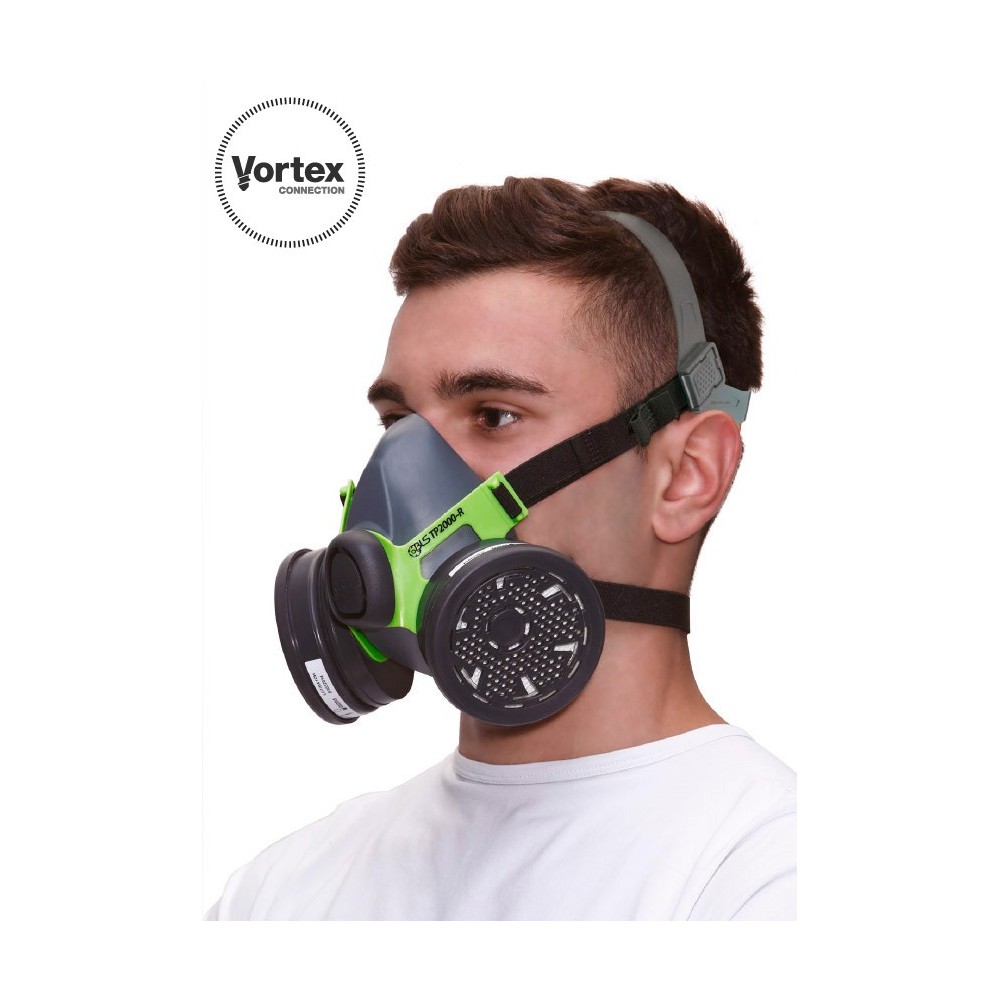 Respiratoires Chimique Avec Filtres, Masque De Protection Et