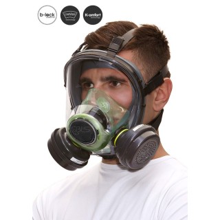Matériel Professionnel : Masque complet BLS 5000 Thermoplastique - Cartouche B-Lock