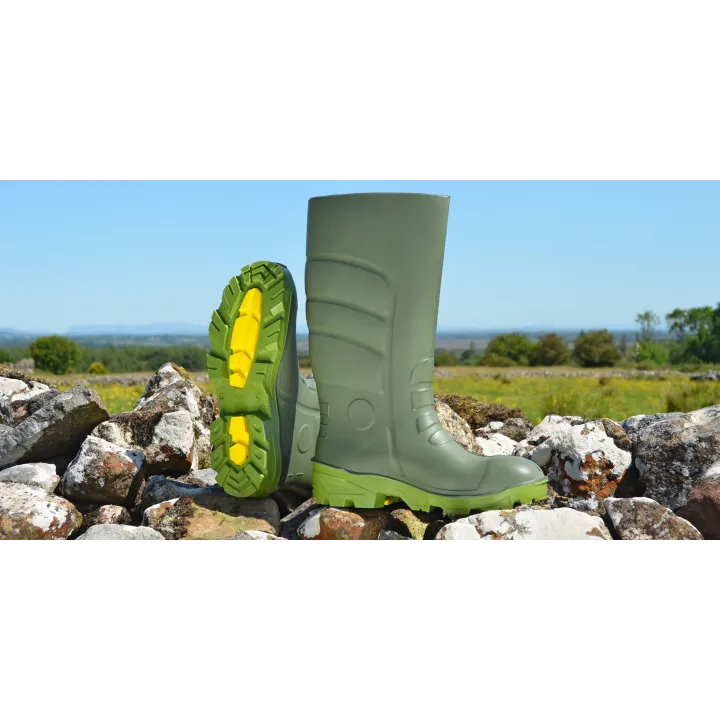 Botte de sécurité en polyuréthane F-Tread SB1 - FARMTRACK