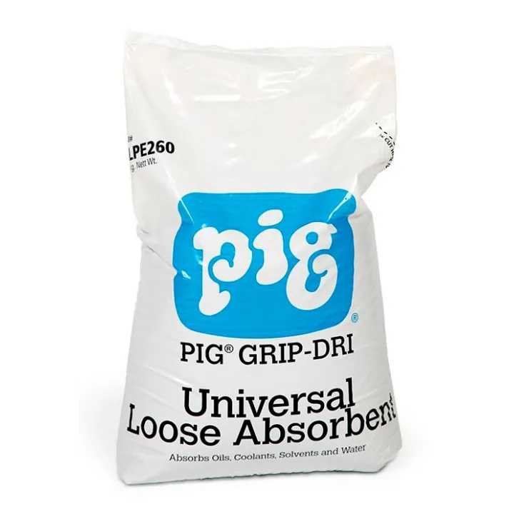Absorbant universel granulé capacité GRIP DRI PIG Sac de 15 kg