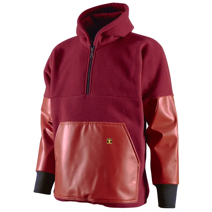 Sweat Polaire Ciré Kodiak, rouge