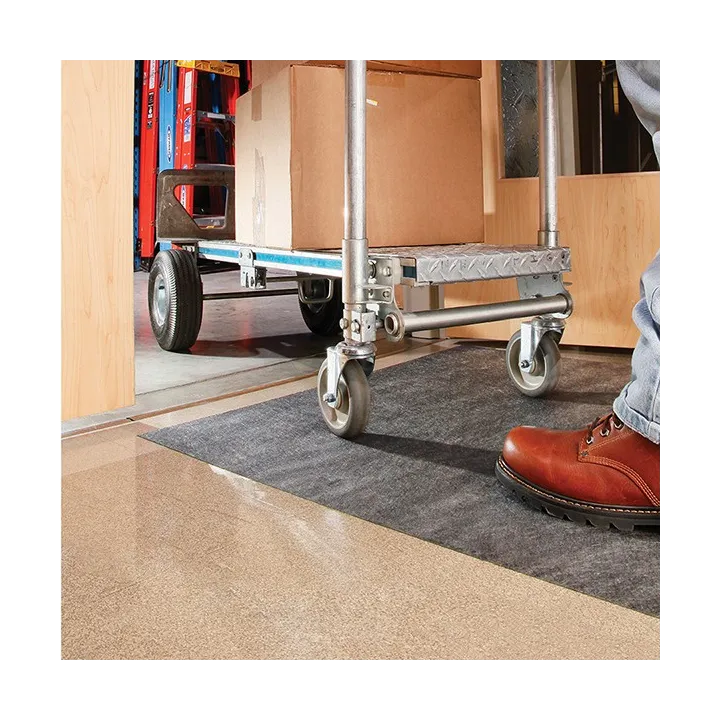 Chariot Tapis adhésif absorbant Grippy NEW PIG antidérapant gris