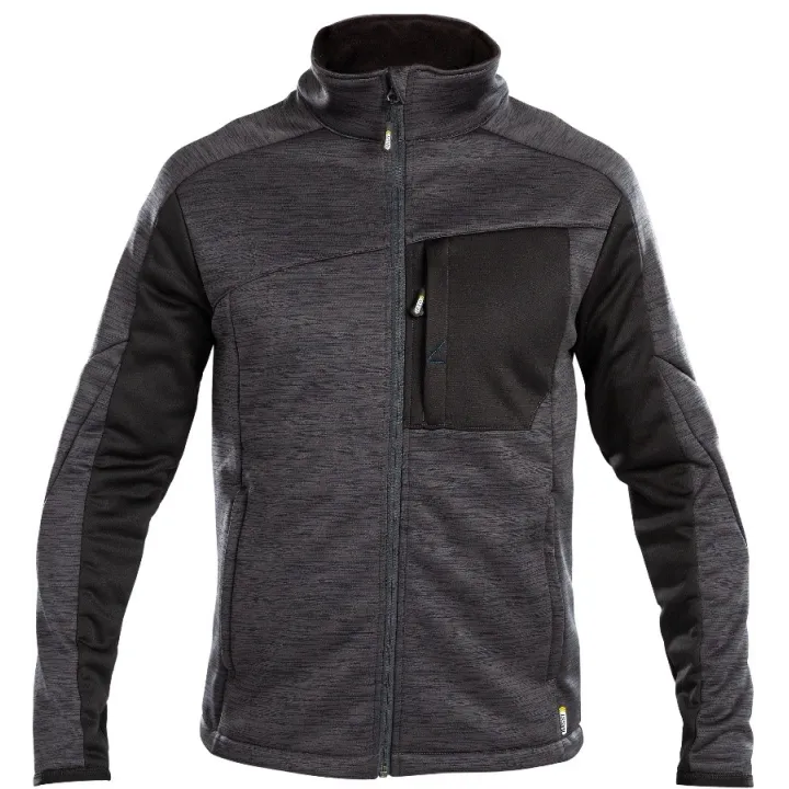 Dassy Veste polaire confort CONVEX 285 gr Anthracite / Noir