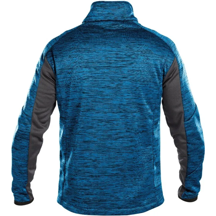 Dassy Veste polaire confort CONVEX 285 gr Bleu Azur / Anthracite