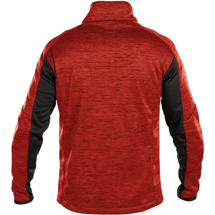 Dassy Veste polaire confort CONVEX 285 grRouge / Noir