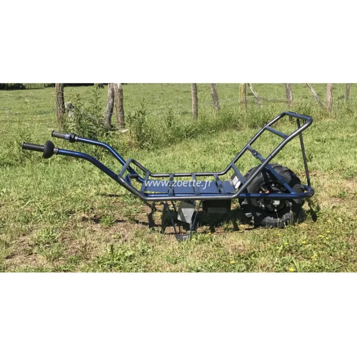 Brouette électrique professionnelle EXTRA PRO CHARRETTE 150 kg ZOETTE