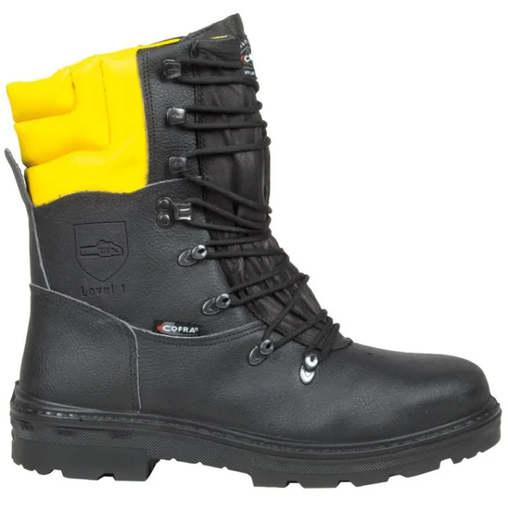 Chaussure anticoupure forestière bucheron Classe 1 Woodsman COFRA