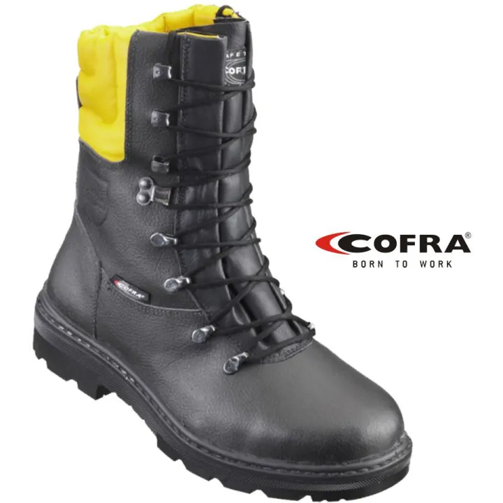 Chaussure anticoupure forestière bucheron Classe 1 Woodsman COFRA