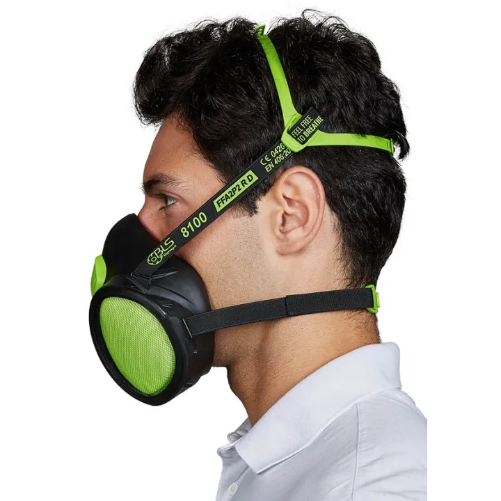 Demi masque ABEK1P3 réutilisable 8000 BLS