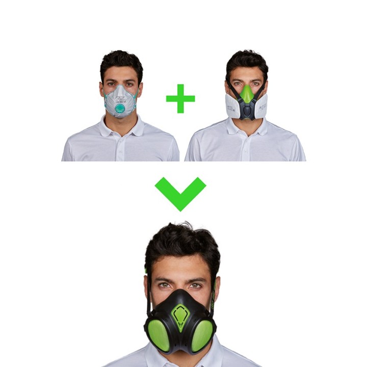 Demi-masque BLS 8400next ABEK1P3 R D sans entretien