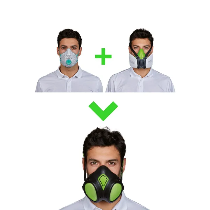 Demi masque ABEK1P3 réutilisable 8000 BLS