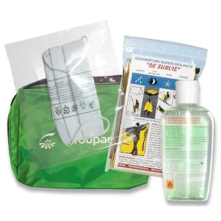 Kit 4 : 2 masques, CleanKey, gel, couverture