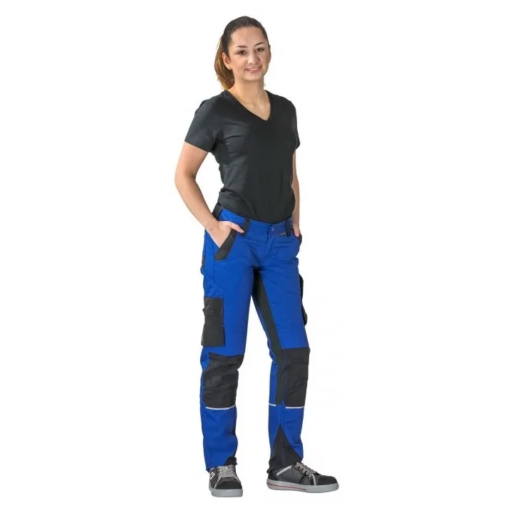 Pantalon de travail femme NORIT insert élasthanne PLANAMBugatti/Noir