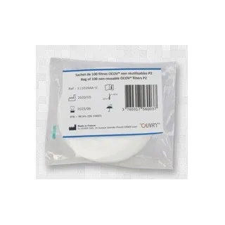 Lot de 100 filtres P2 jetables pour masque OCOV variante