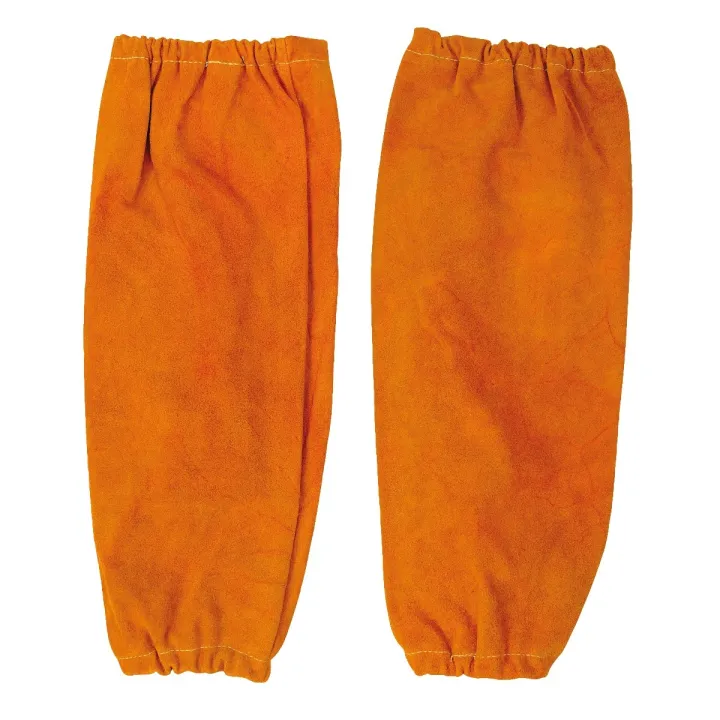 Manchettes cuir soudeur