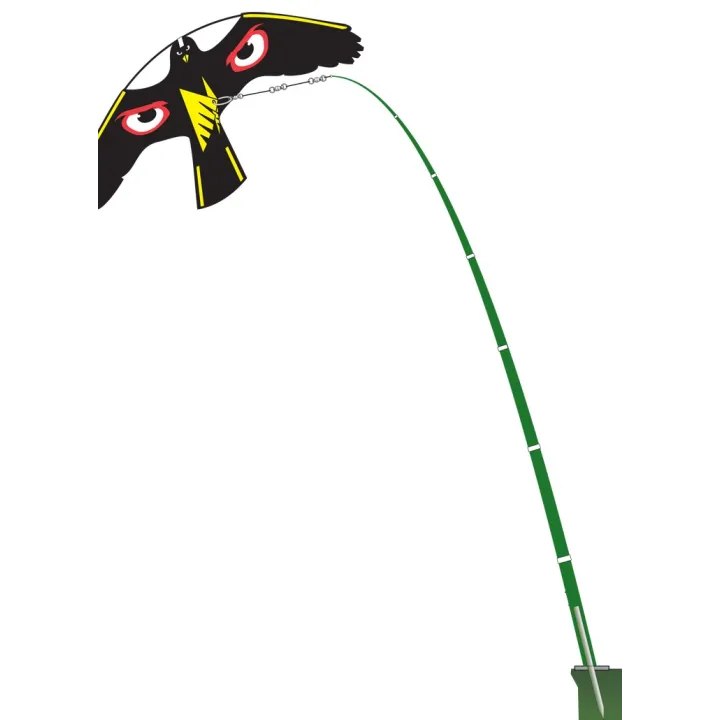 Kit Effaroucheur et mat de 4 m VOLGEUR I Sécurama