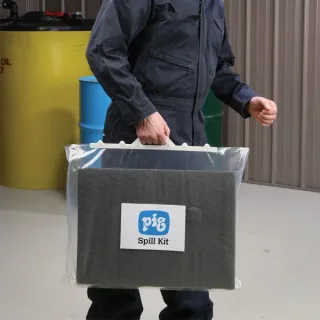 Kit absorbant chimique universel contenance 15L  NEW PIG