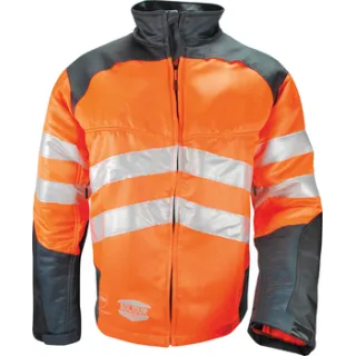 Veste HV orange GLOW anti coupure SOLIDUR