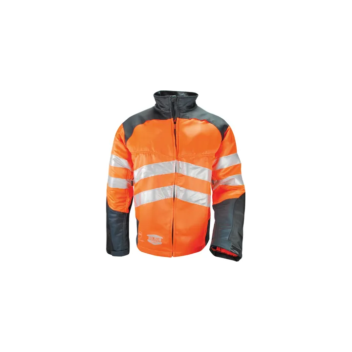 Veste HV orange GLOW anti coupure SOLIDUR