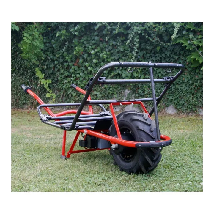 Brouette plateau électrique renforcée PRO Charrette motorisée ZOETTE