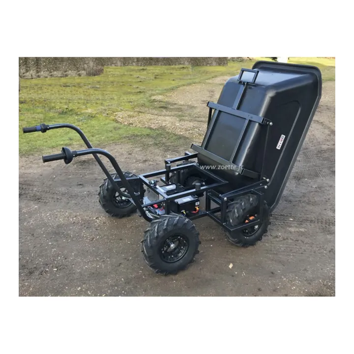 Brouette basculante à moteur mini dumper KIKIP ZOETTE