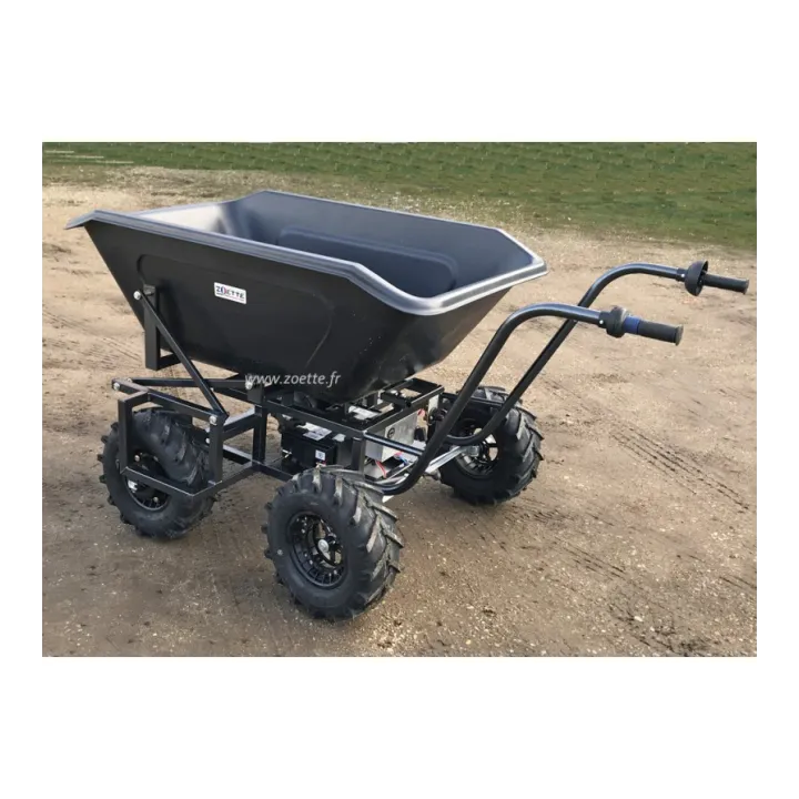 Brouette basculante à moteur mini dumper KIKIP ZOETTE