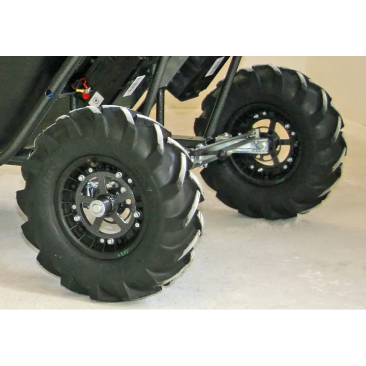 Roue directrices chariot électrique Mega Jumbo Bac