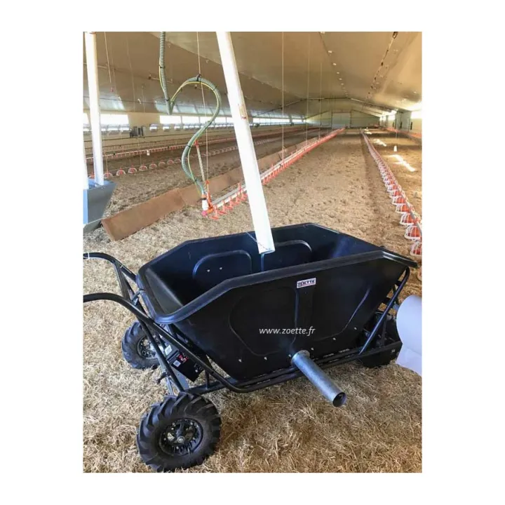 Brouette distributrice 460 L MEGA JUMBO ZOETTE