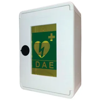 Armoire murale pour defibrillateur